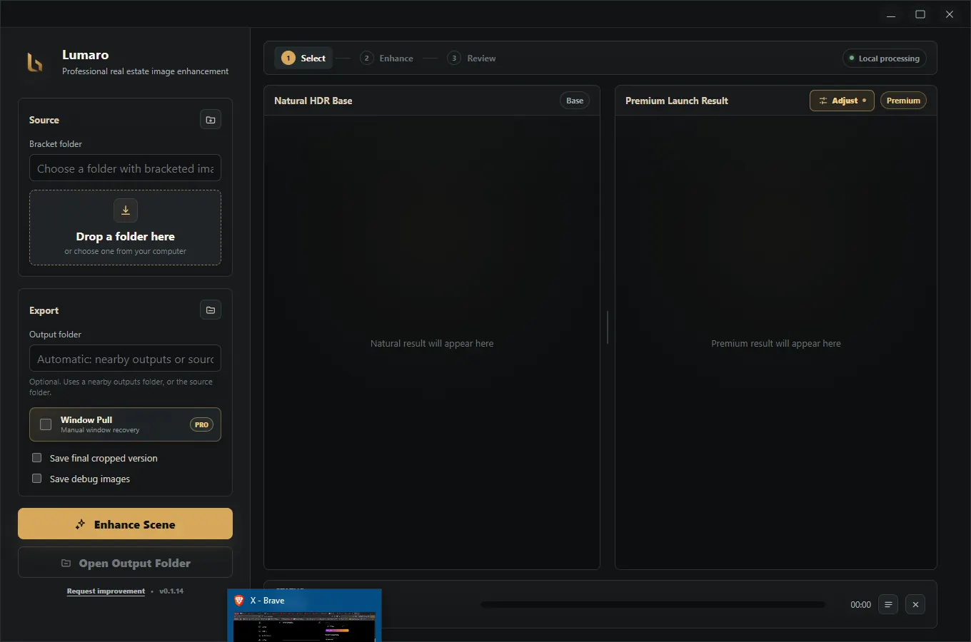 Lumaro export interface
