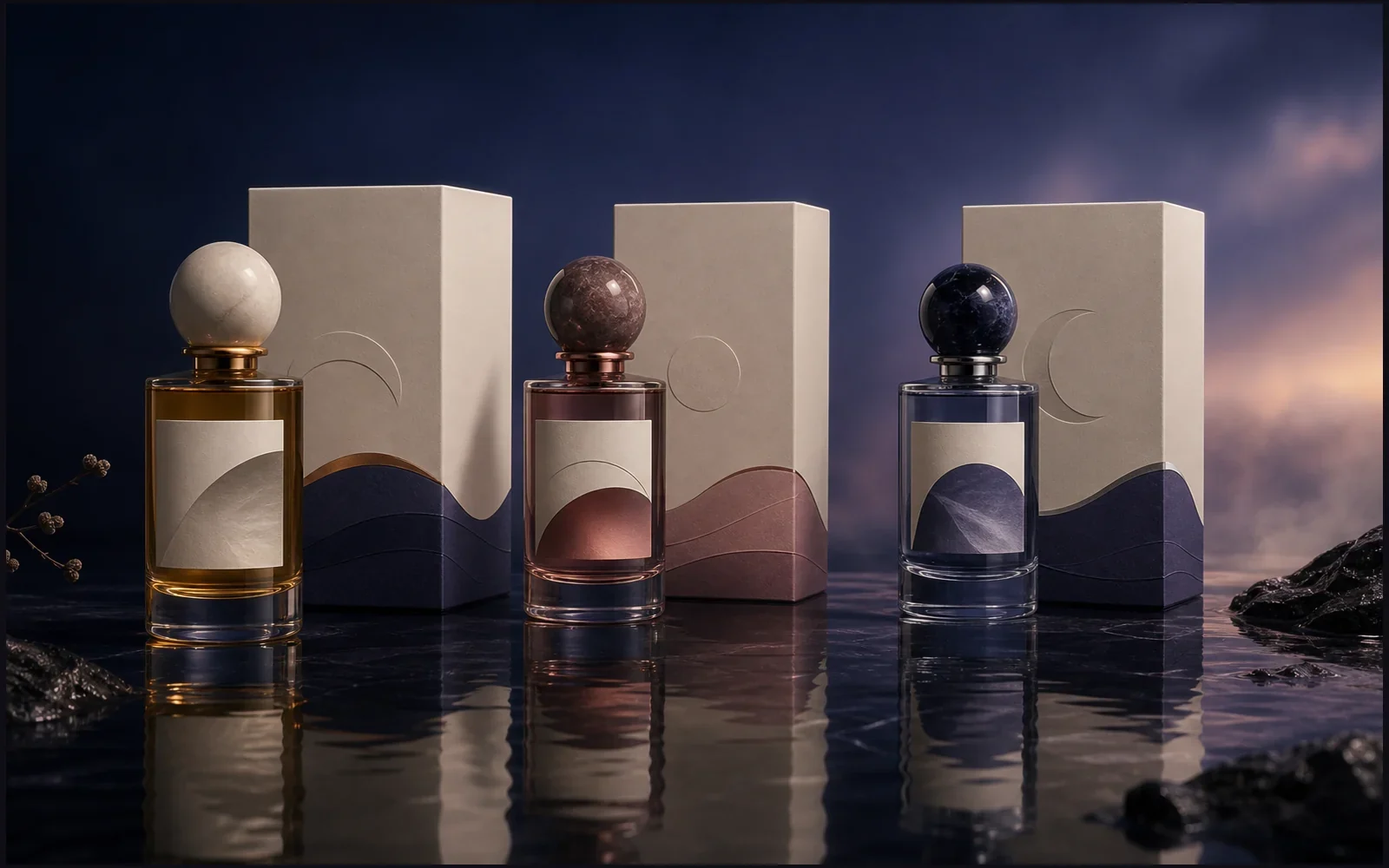 Vespera three-fragrance collection
